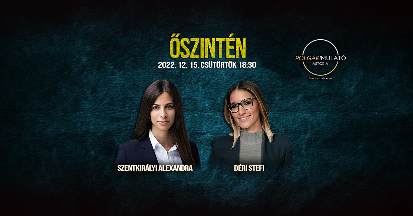 Őszintén - Szentkirályi Alexandrával