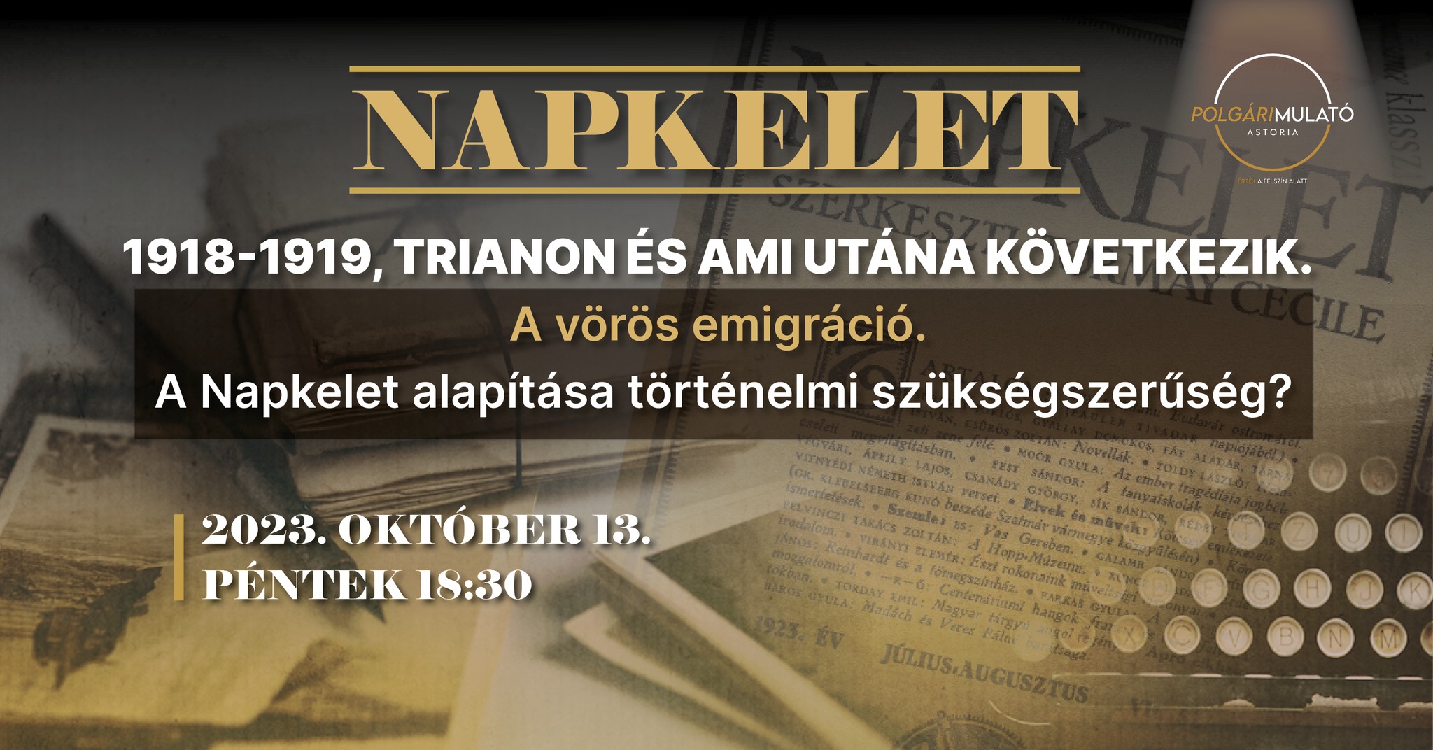 Napkelet - Amit Klebelsberg életművéből elhallgattak
