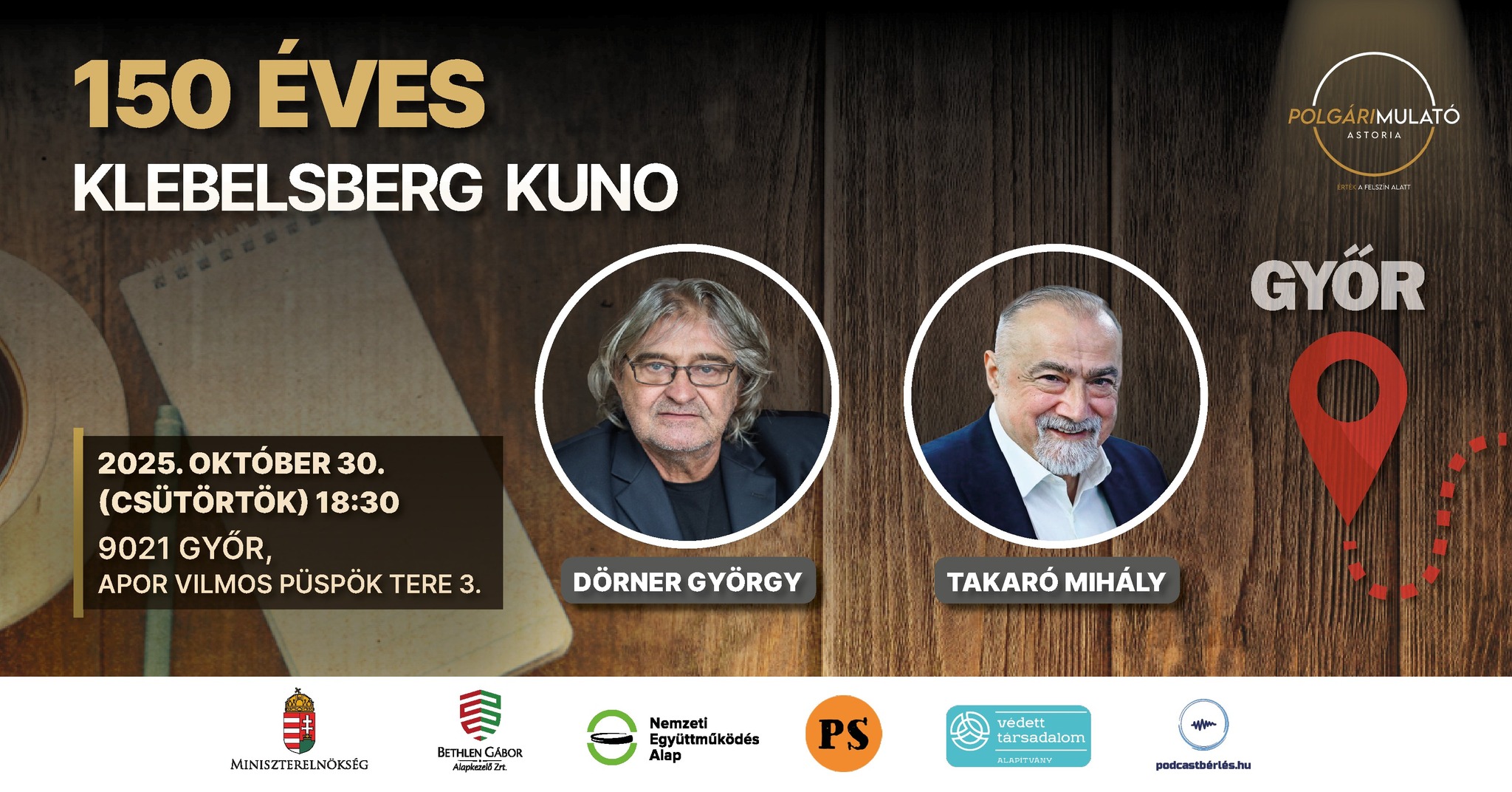 A 150 éve született Klebelsberg Kunora emlékezünk