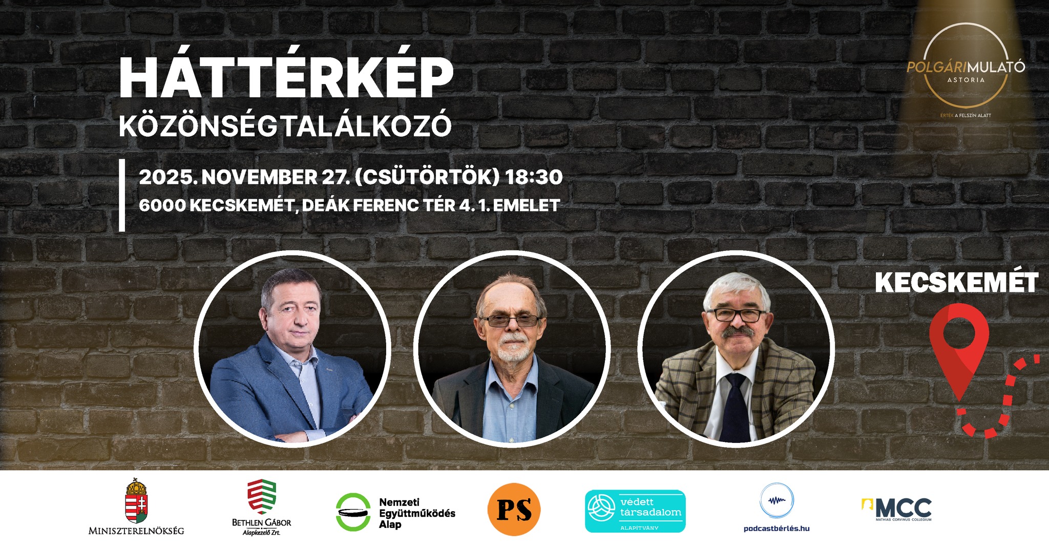 Háttérkép közönségtalálkozó